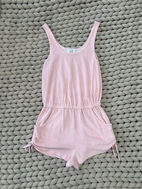Empyre Light Pink Terryplay Romper